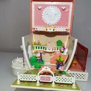 Rare 1983 Charmkins Jewelry House PlaySet - Nitey-Nite Figures & Furniture!